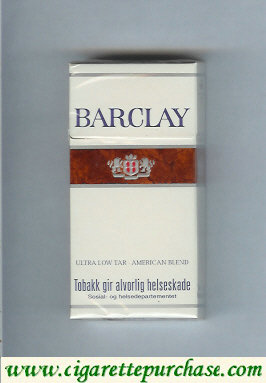 Barclay Filter cigarettes Norway